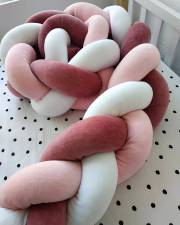 MALBERRY - BABY PINK - WHITE  3  / 20 cm 